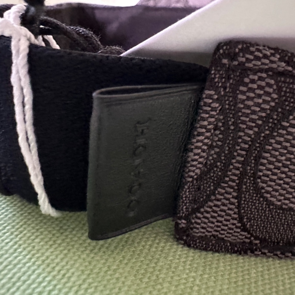 COACH SIGNATURE VISOR:NWT BLACK SIGNATURE C0976 - Picture 12 of 12